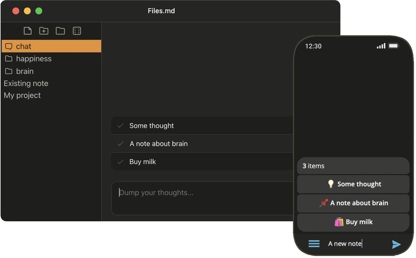 files.md app screenshot